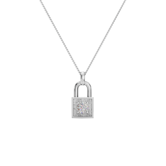 Lock Charm Pendant - 92Five