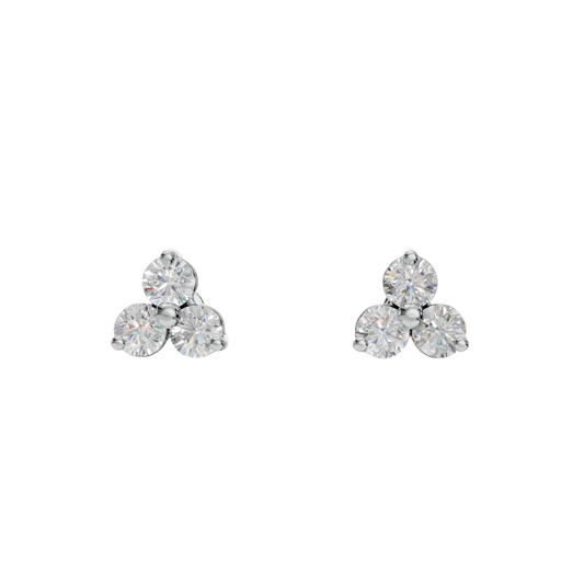 Trio Tiny Stud Earrings - 92Five