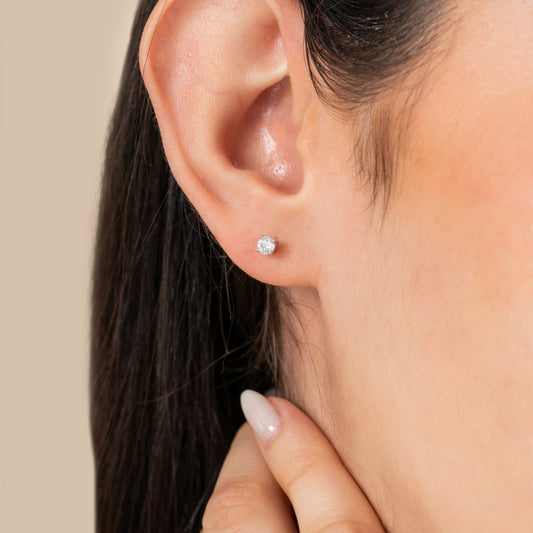 Simple Diamond Studs