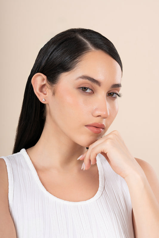 Trio Tiny Stud Earrings