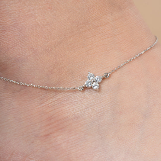 Diamond Studded Anklet