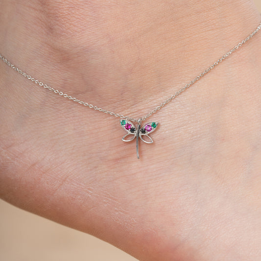 Butterfly Charm Anklet