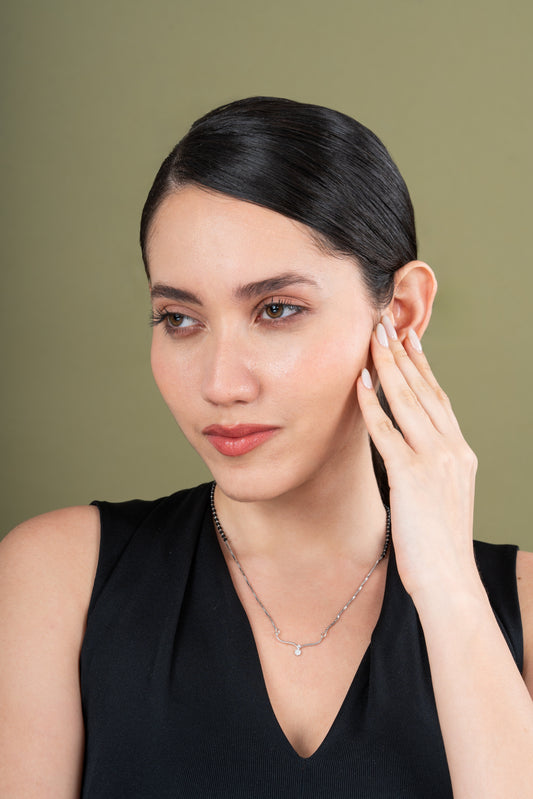 Tanmaniya Diamond Mangalsutra