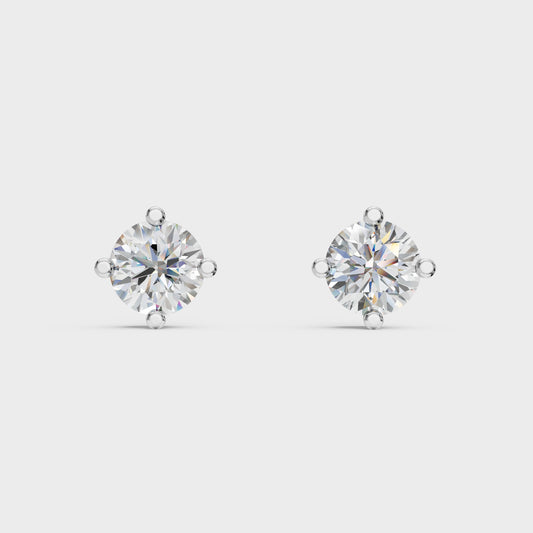 92five jewels 925 Silver Round Earrings Or Mini Studs Silver Jewellery for Women & Girl's | Great for Gifting