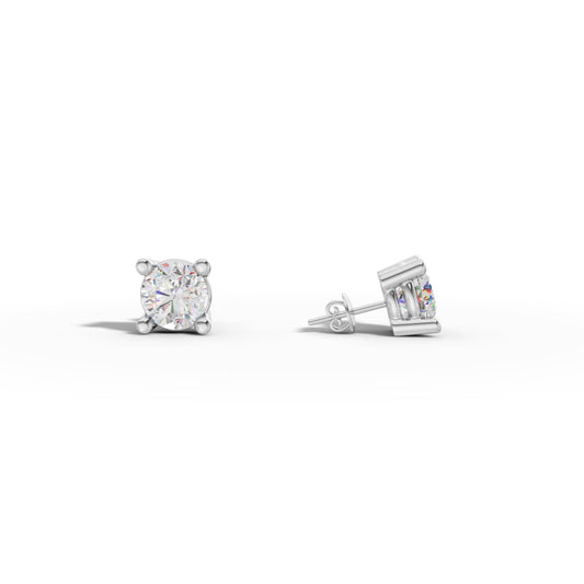 Simple Diamond Studs - 92Five