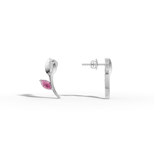 Tulip Minimalist Earrings - 92Five