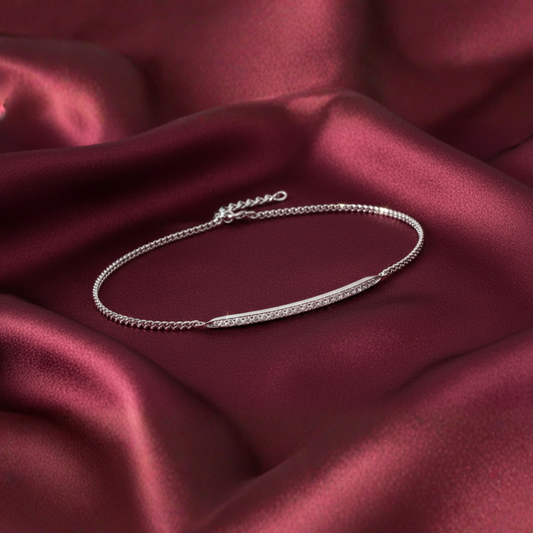 Linear Diamond Bracelet