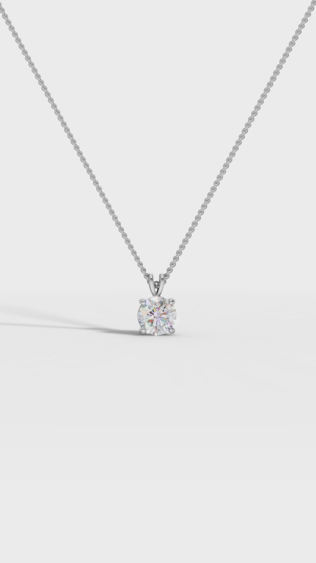 Round Shape Pendant Silver Jewellery for Women & Girl's | Great for Gifting