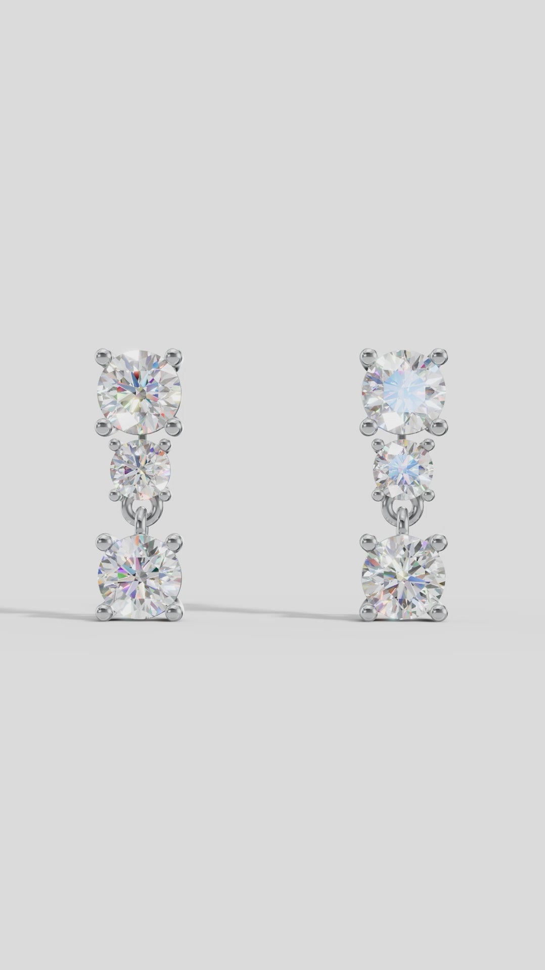 Dazzling Huggie Earrings