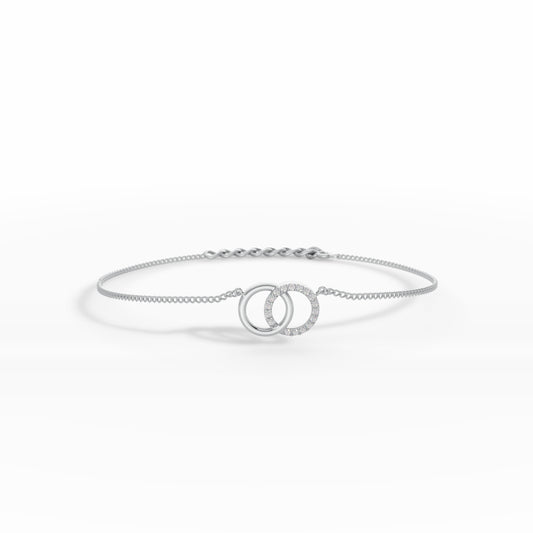 Interlinked Charm Bracelet