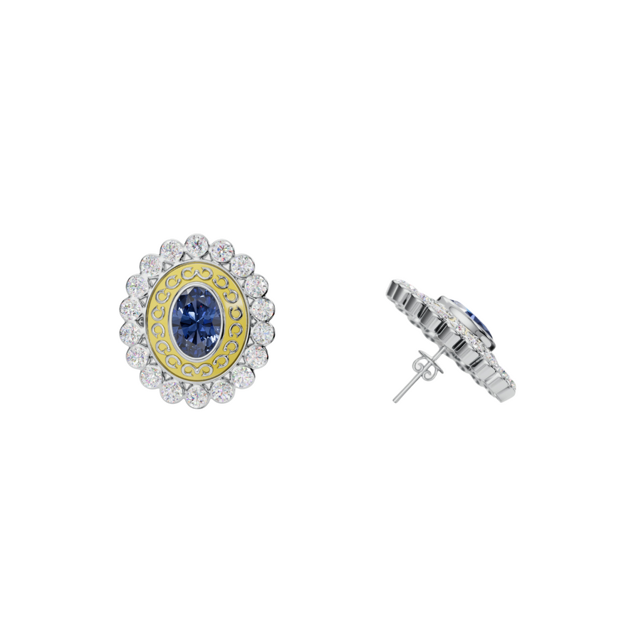 Traditional Kudan Polki Diamond Earring