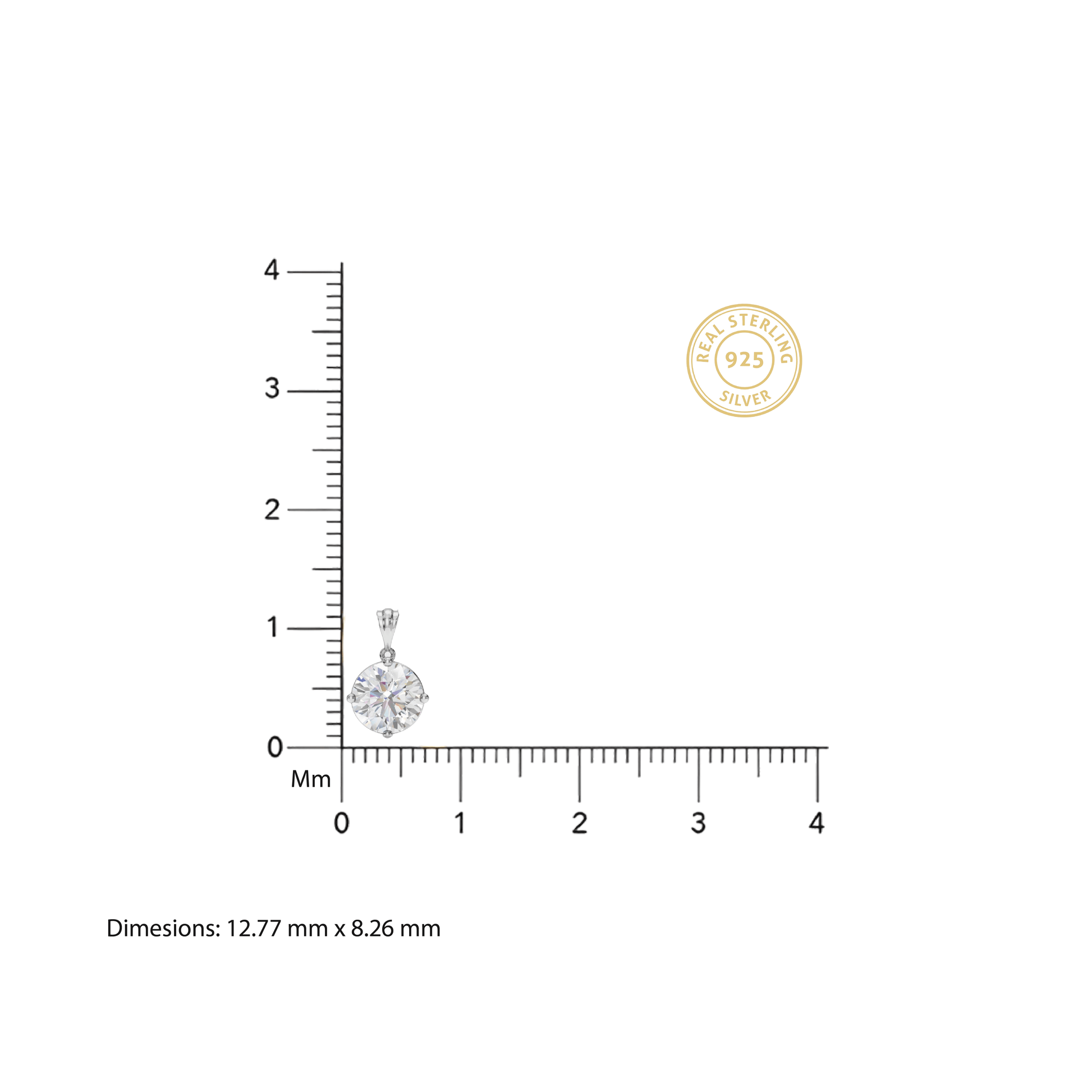 Round Shape Pendant Silver Jewellery for Women & Girl's | Great for Gifting - 92Five