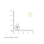 Sapphire Evil Eye Pendant - 92Five