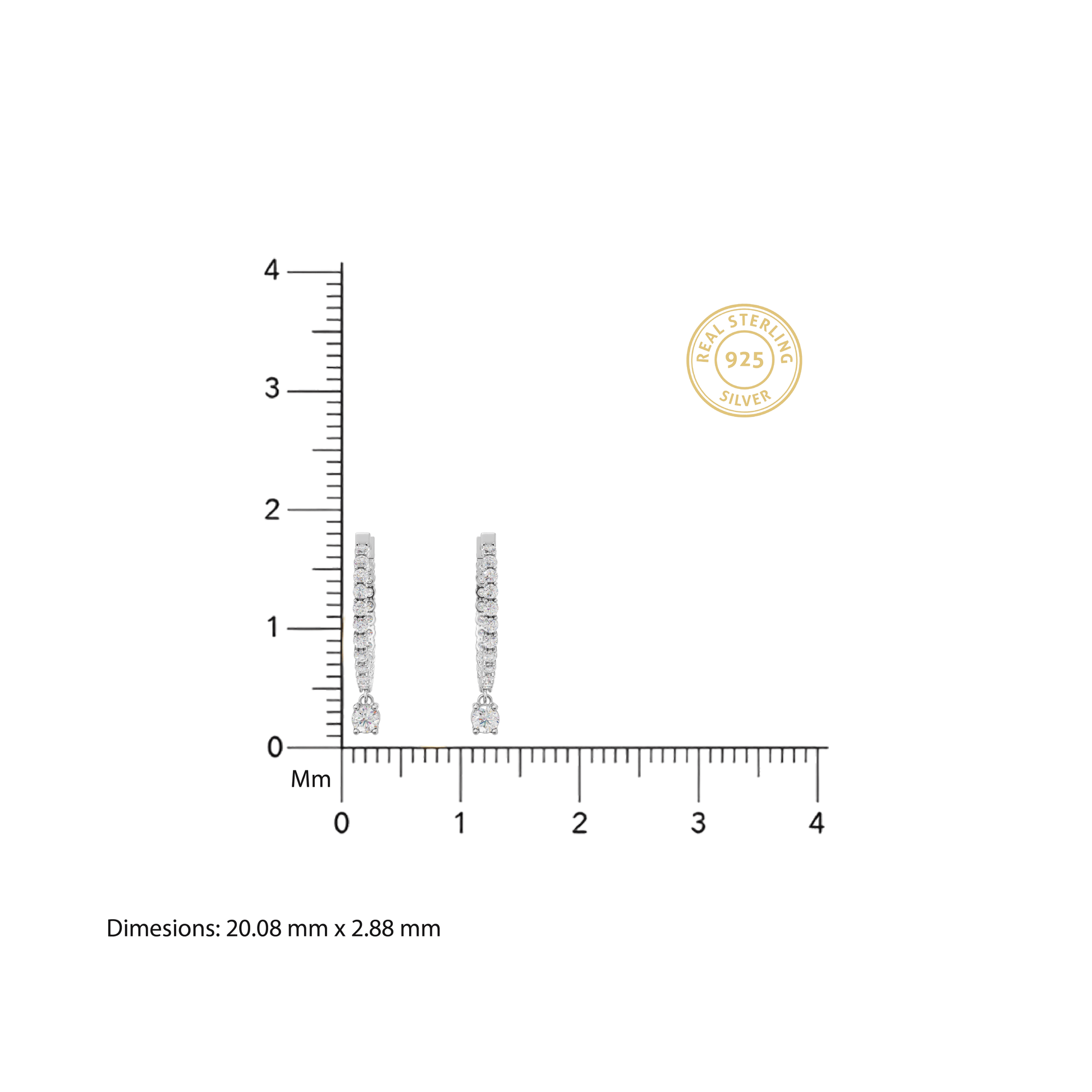 Italian Huggies Earrings - 92Five