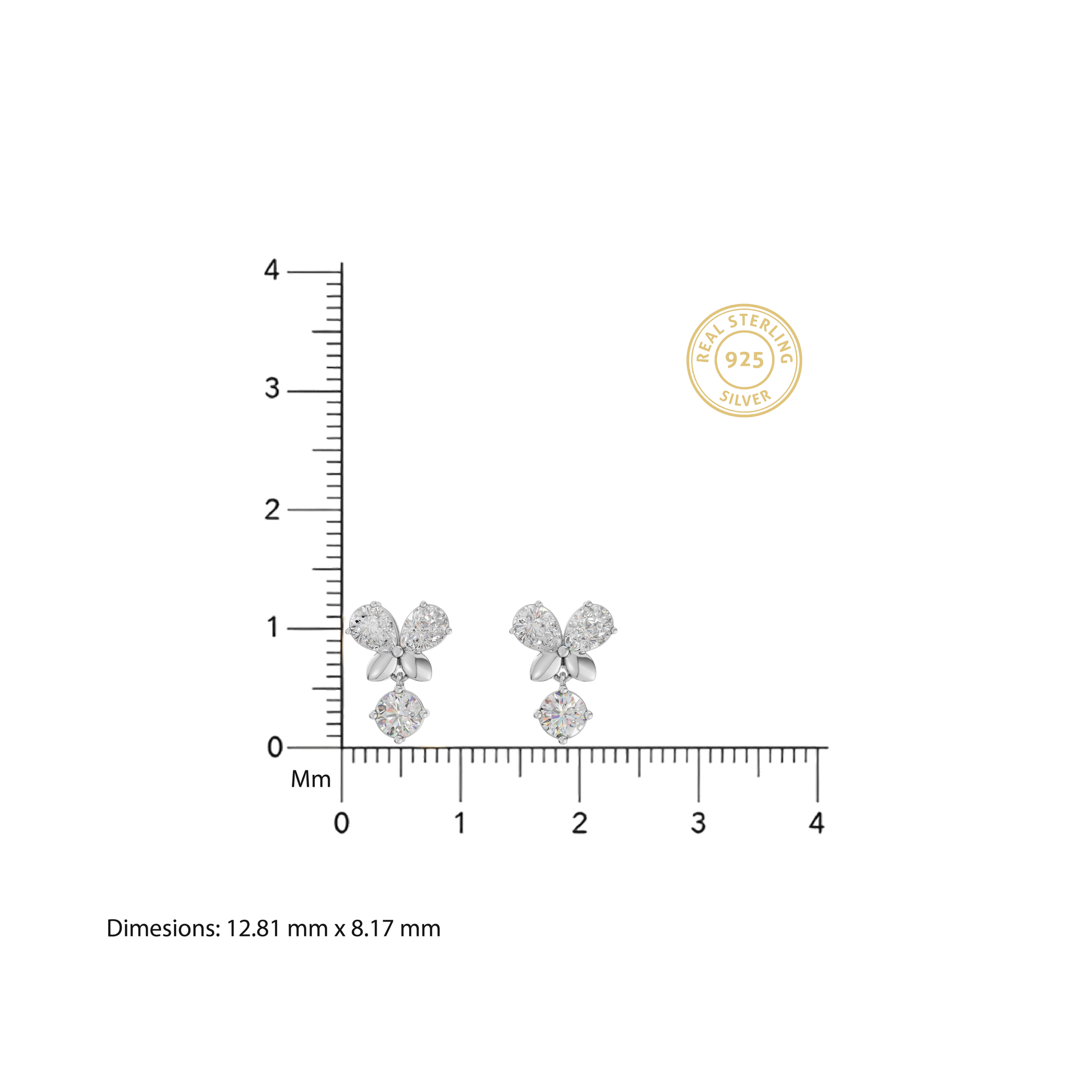 Dainty Bowknot Stud Earrings - 92Five