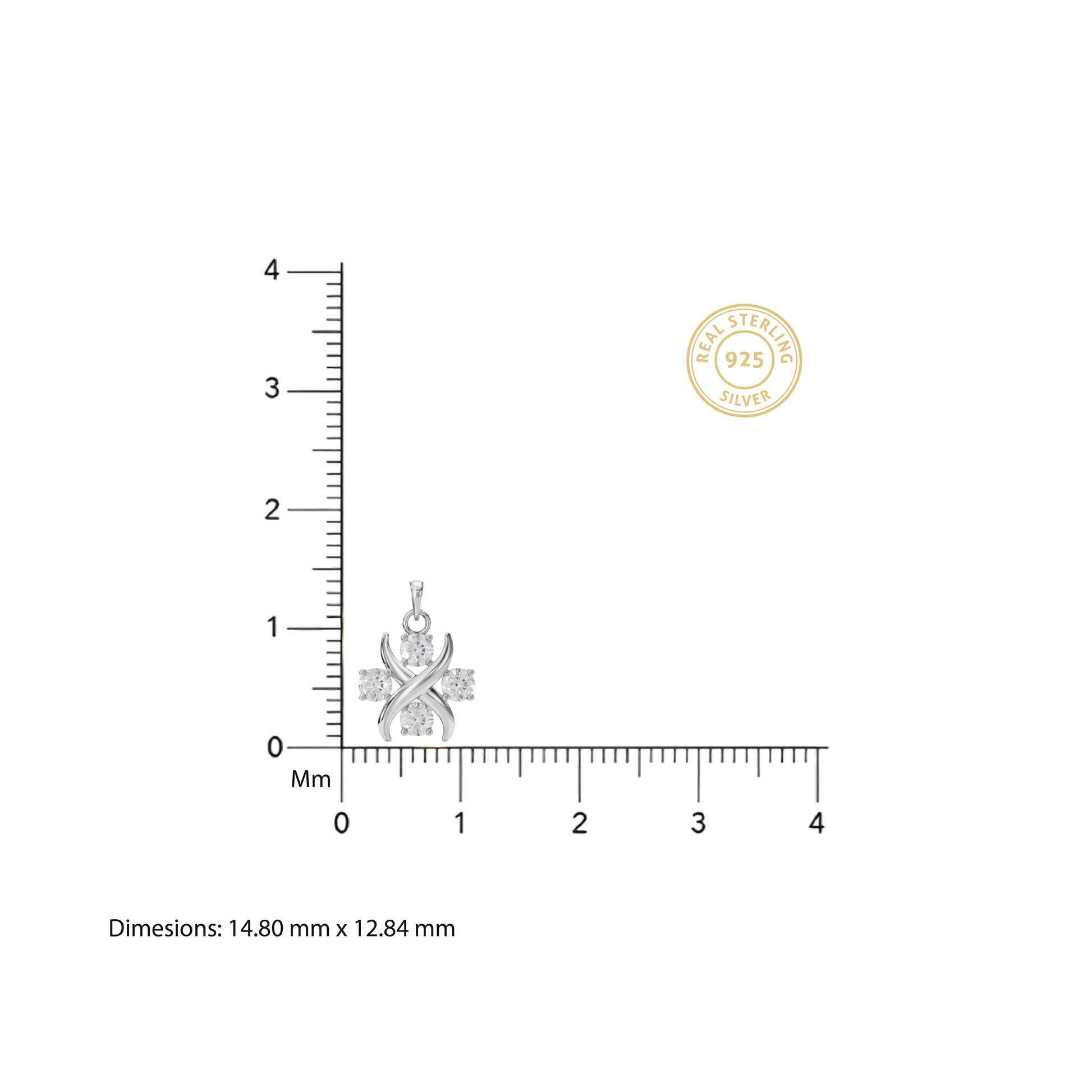 Lynn Diamond Pendant - 92Five