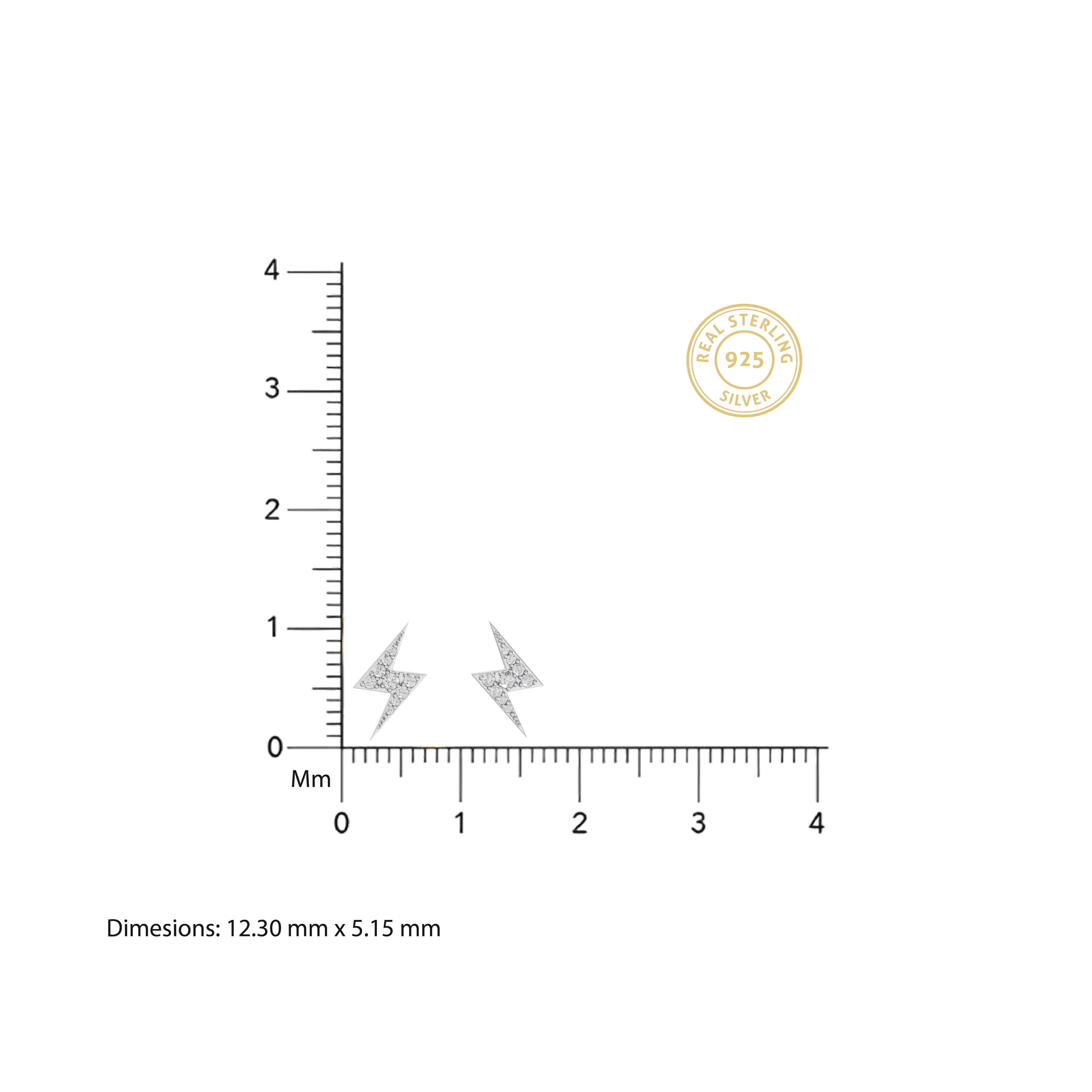 Tiny Dainty Stud Earrings - 92Five