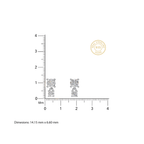 Tiny Dainty Stud Earrings - 92Five