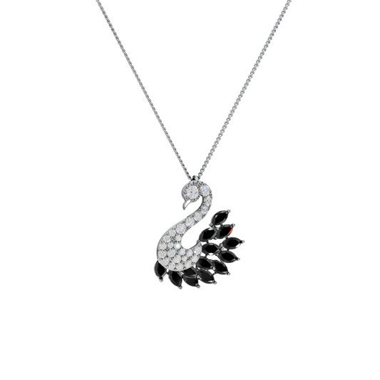 Swan Charm Pendant