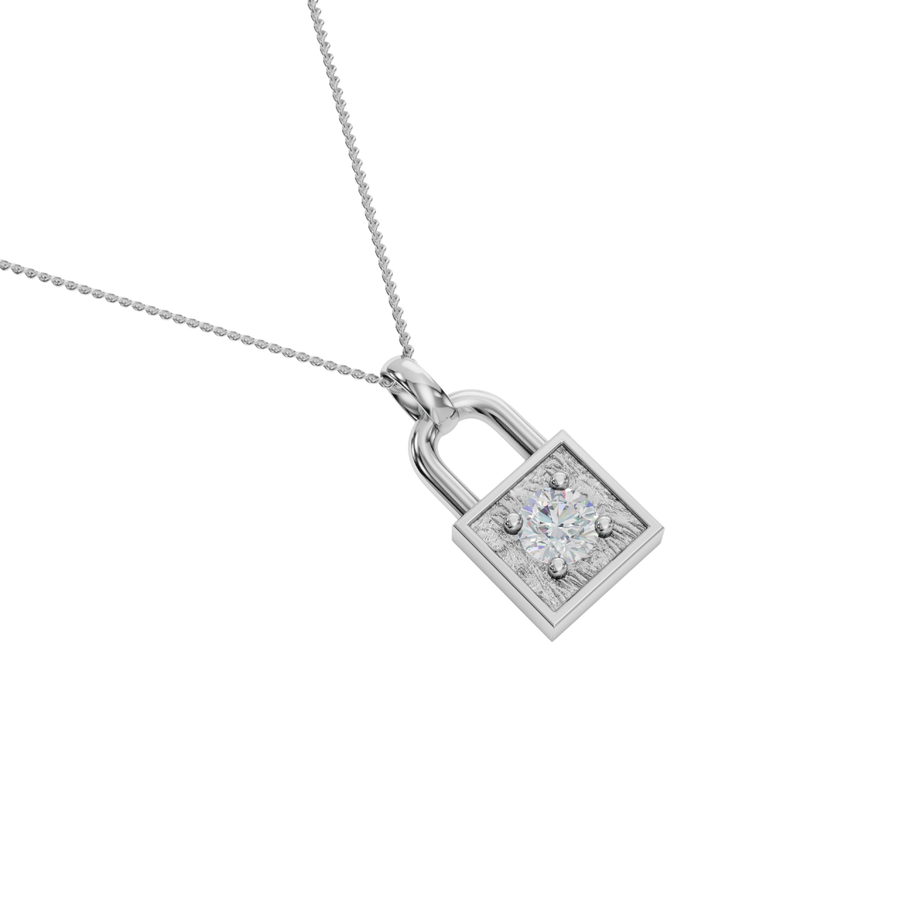 Lock Charm Pendant