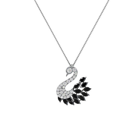 Swan Charm Pendant