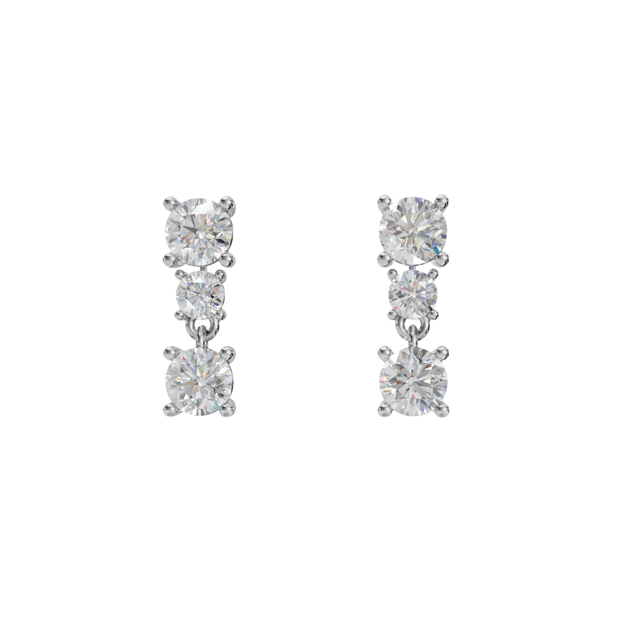 Dazzling Huggie Earrings