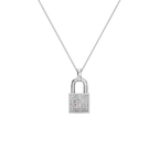 Lock Charm Pendant - 92Five