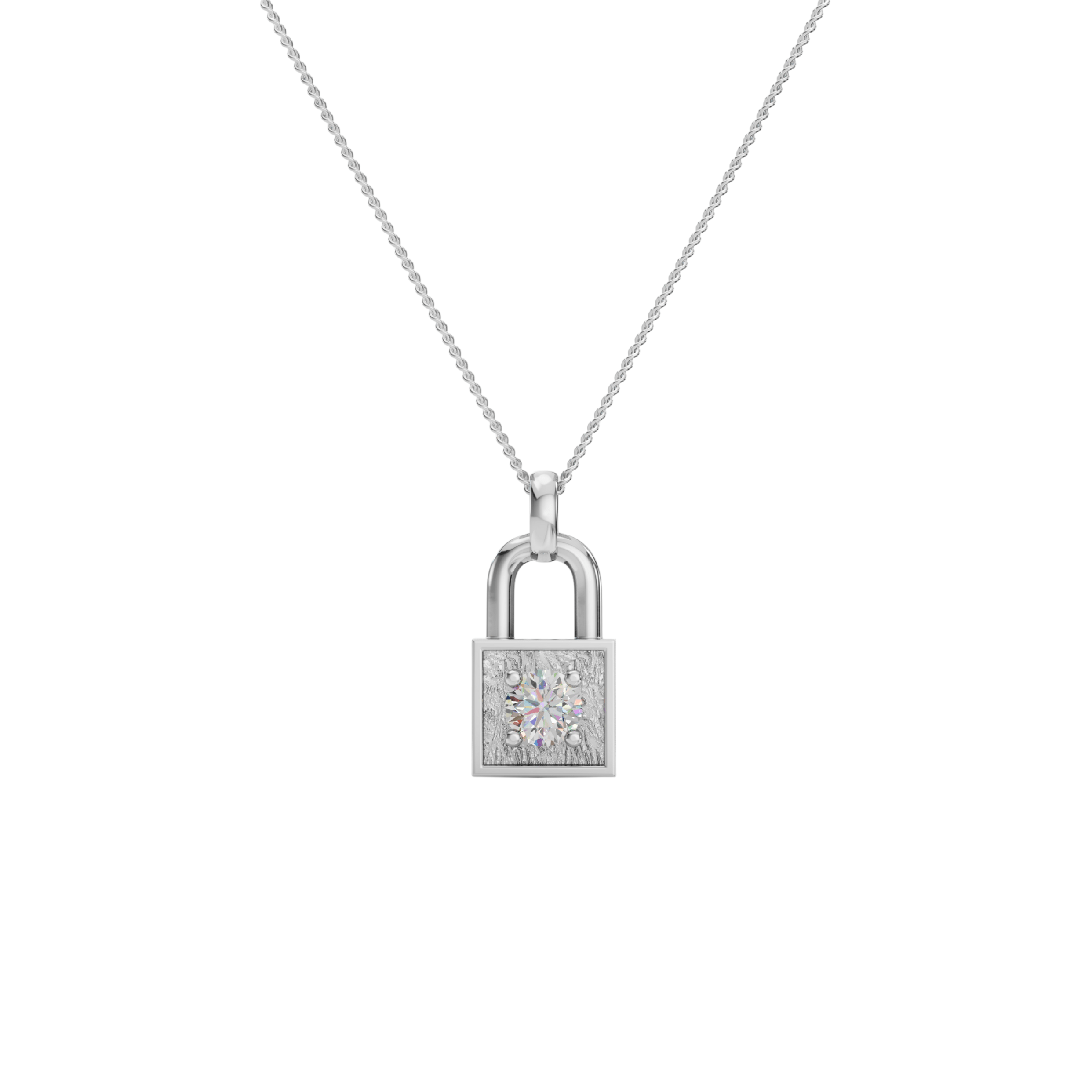 Lock Charm Pendant - 92Five