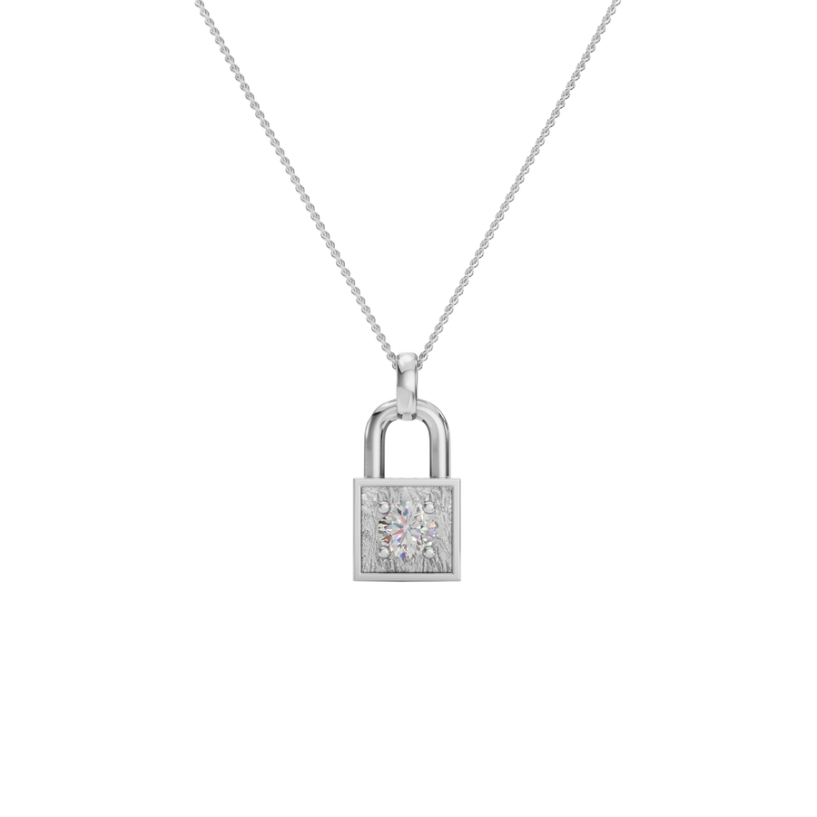 Lock Charm Pendant