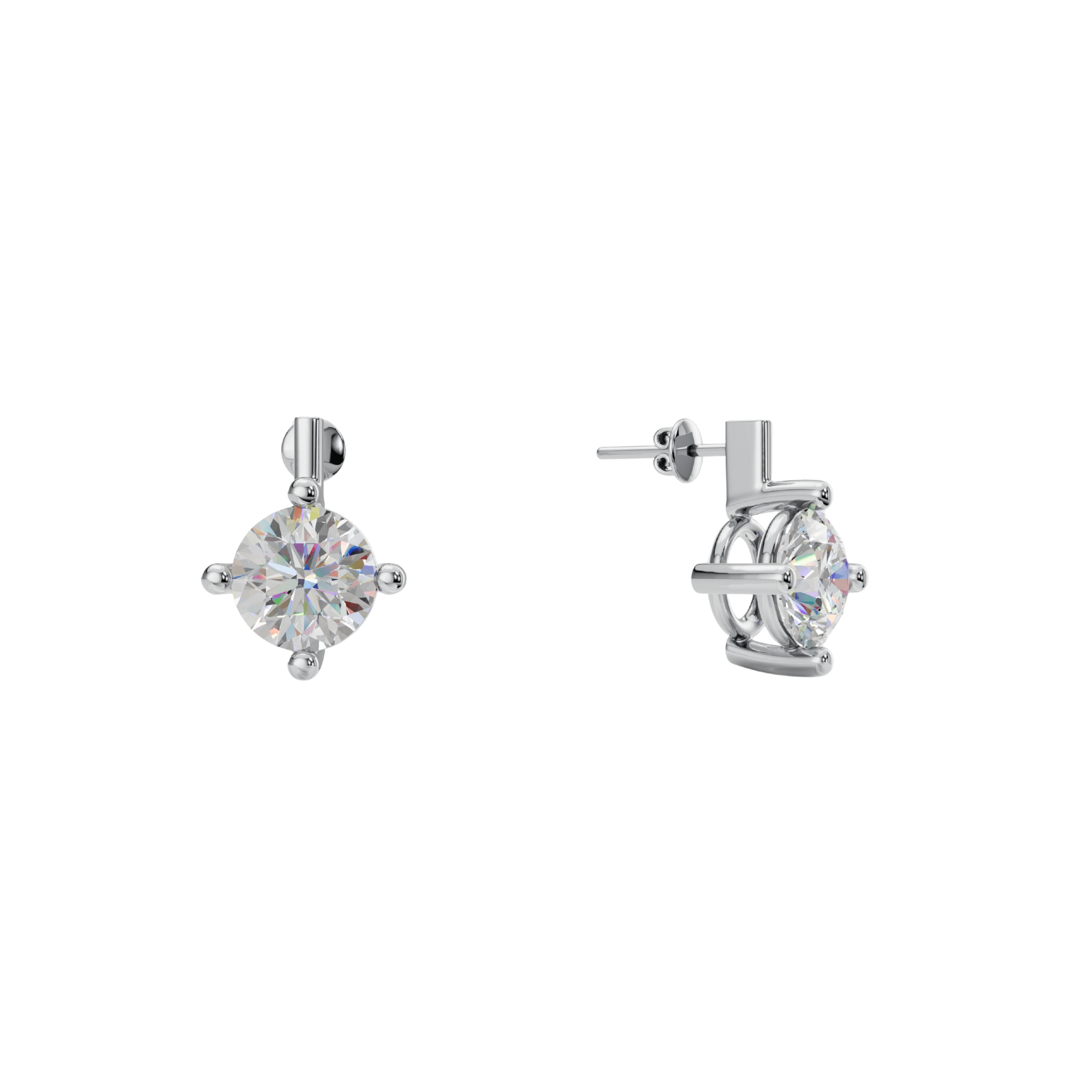 Minimal Hoop Stud Earrings - 92Five