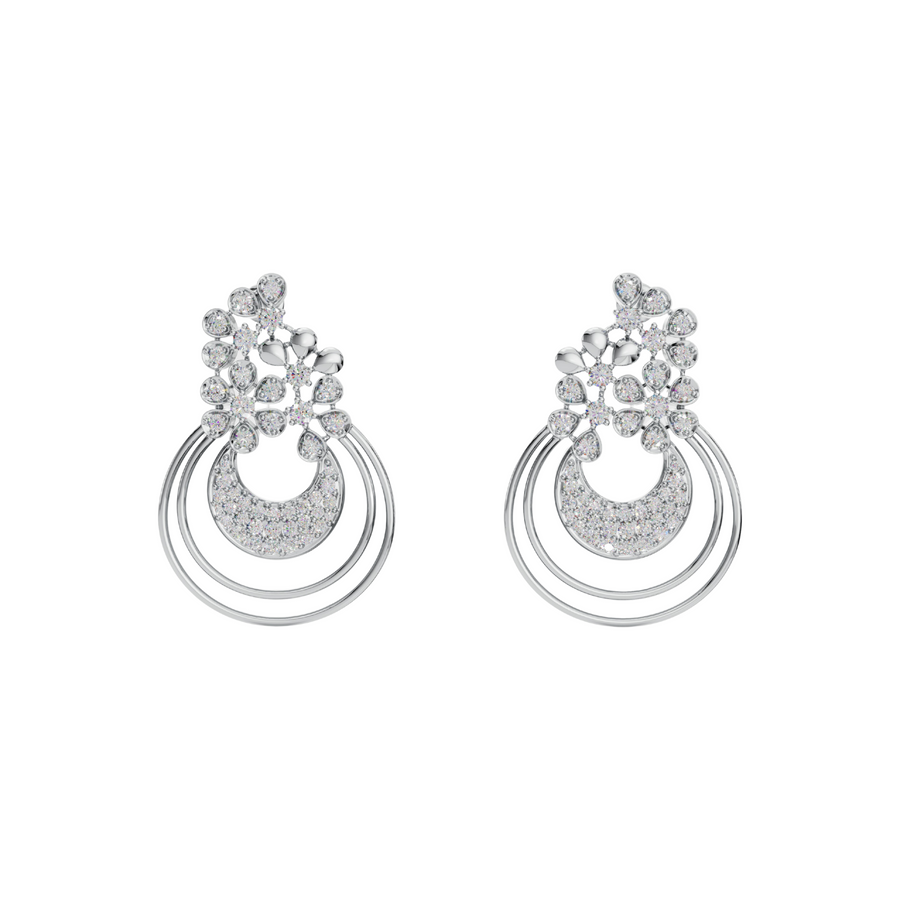 Floral Radiance Earring