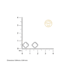 Clover Sparkle 925 Silver Pendant & Earring Set – 92Five - 92Five