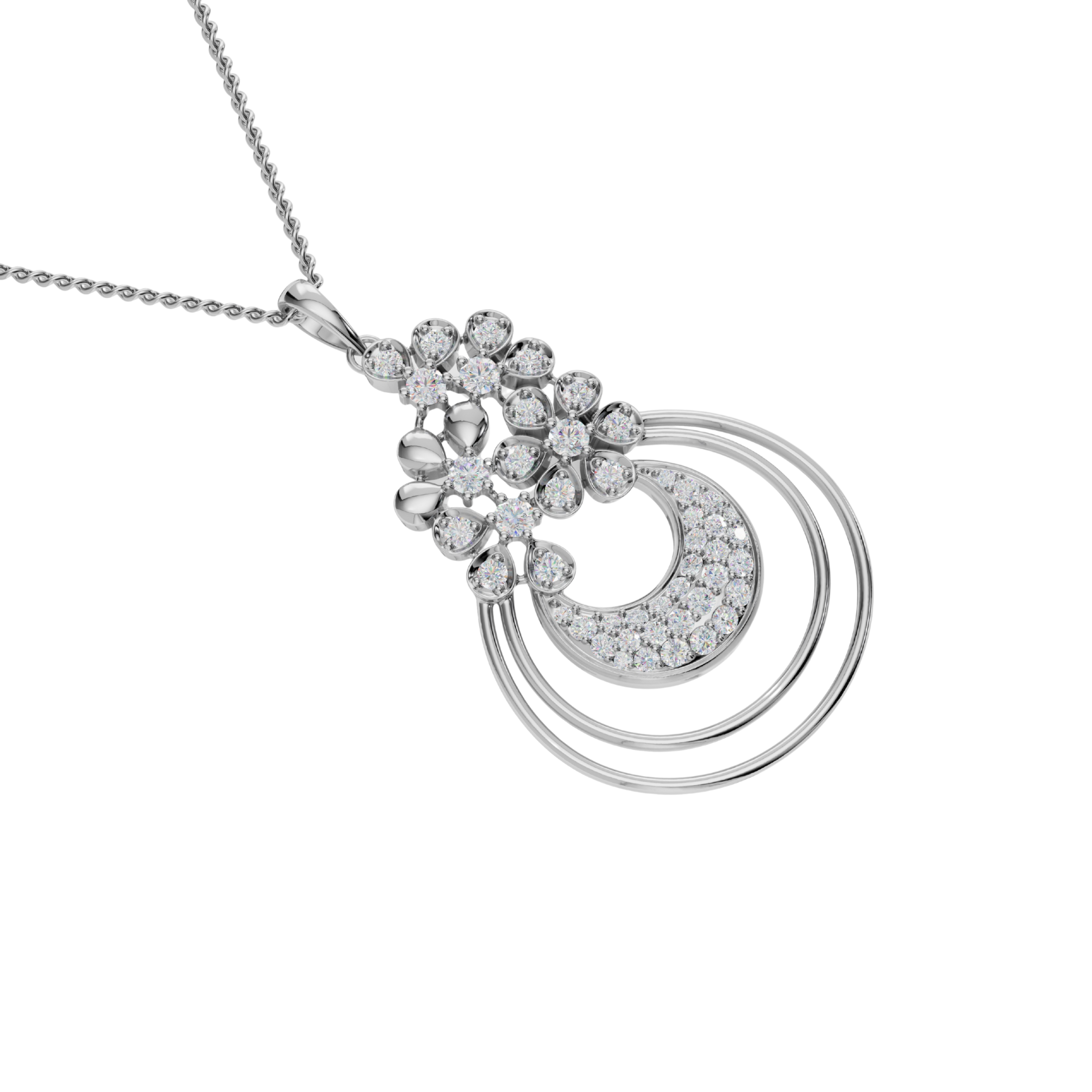 Floral Radiance Pendant