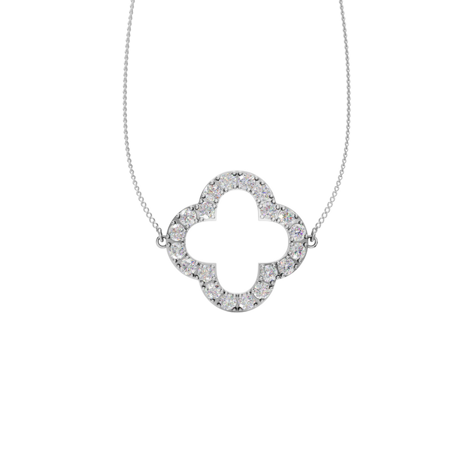 Clover Sparkle 925 Silver Pendant