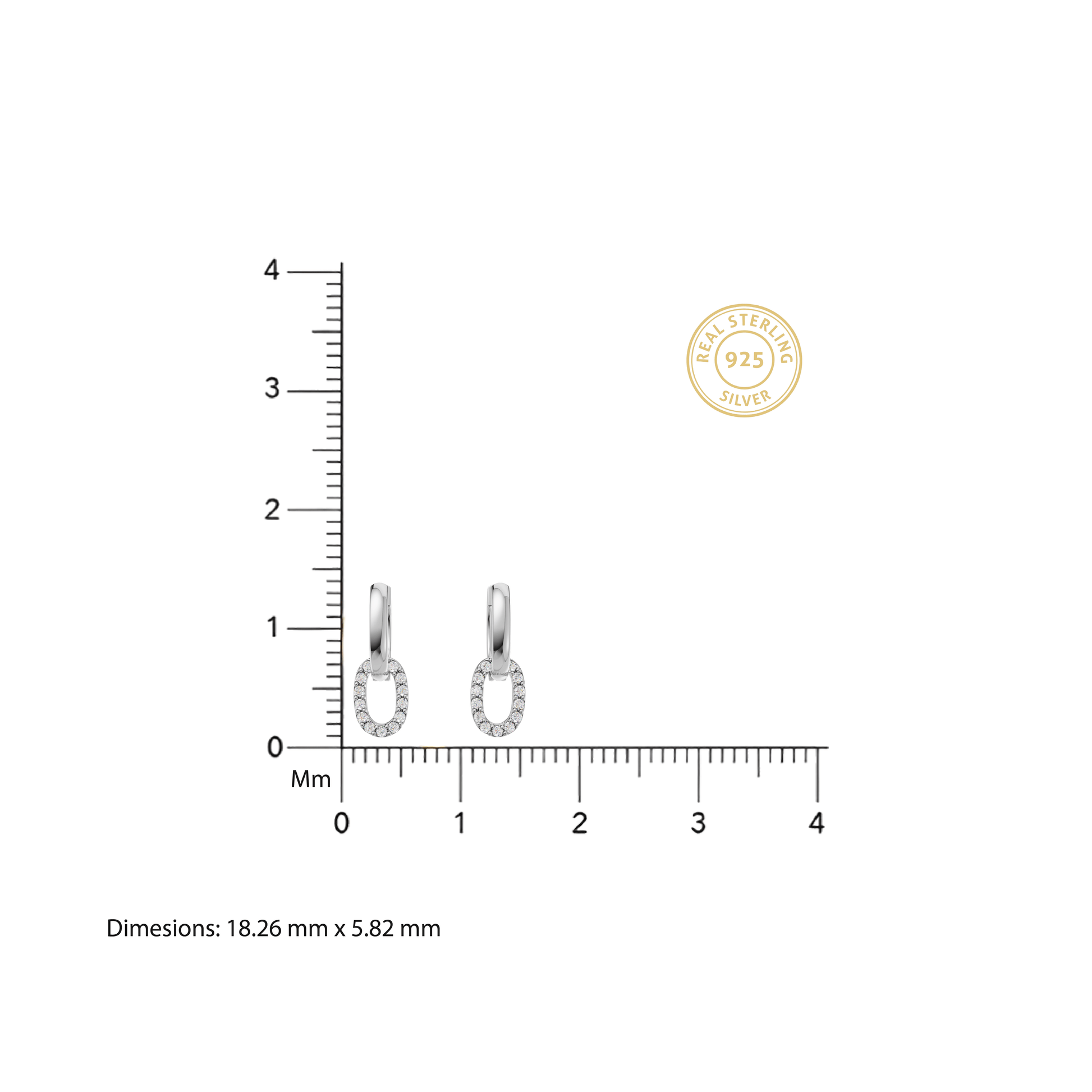 Circular Drop Earrings - 92Five