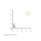 Lock Charm Pendant - 92Five