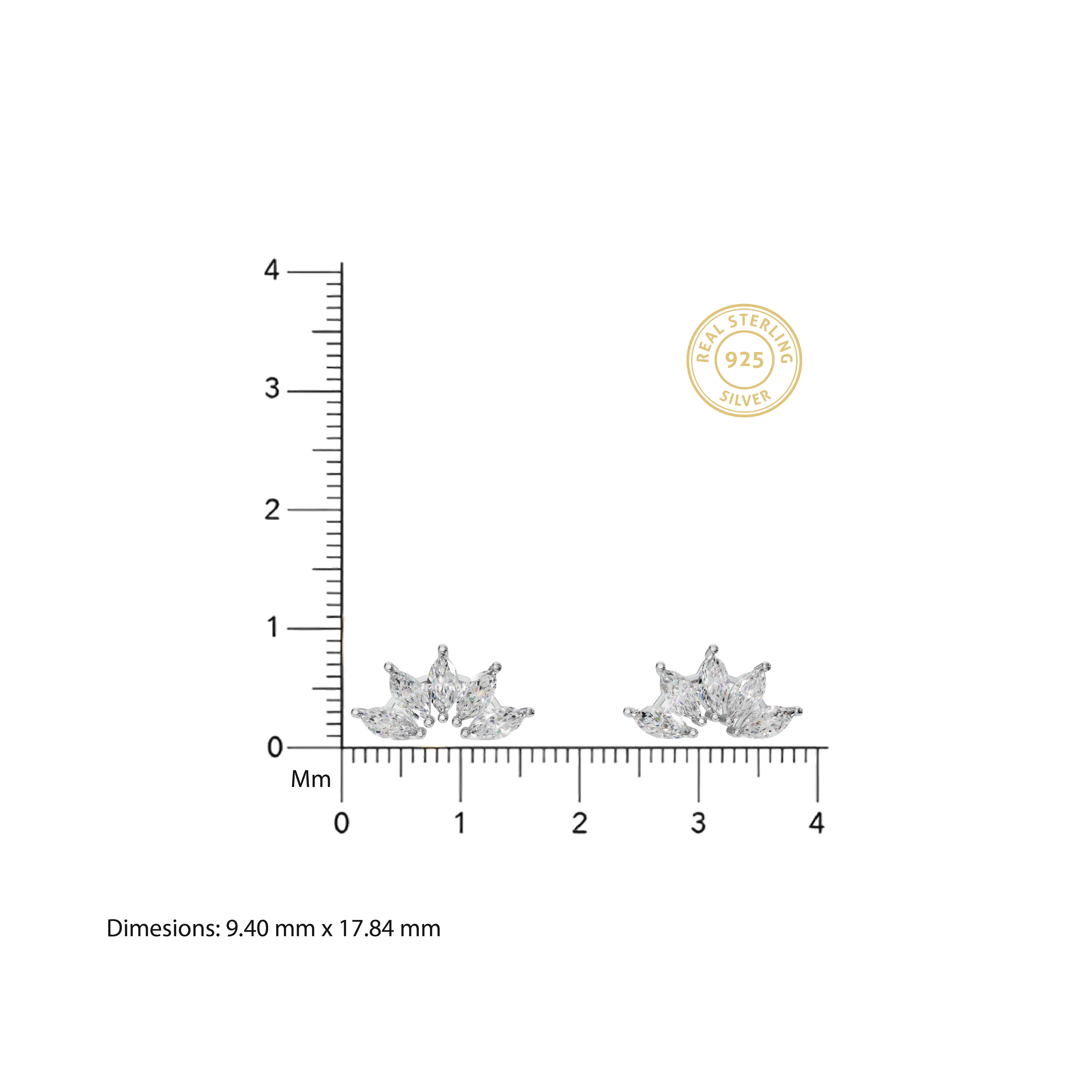 Marquise Jewelry Set for Women – Elegant Necklace and Earrings with Sparkling Marquise - Cut Stones | Perfect for Weddings and Special Occasions - 92Five