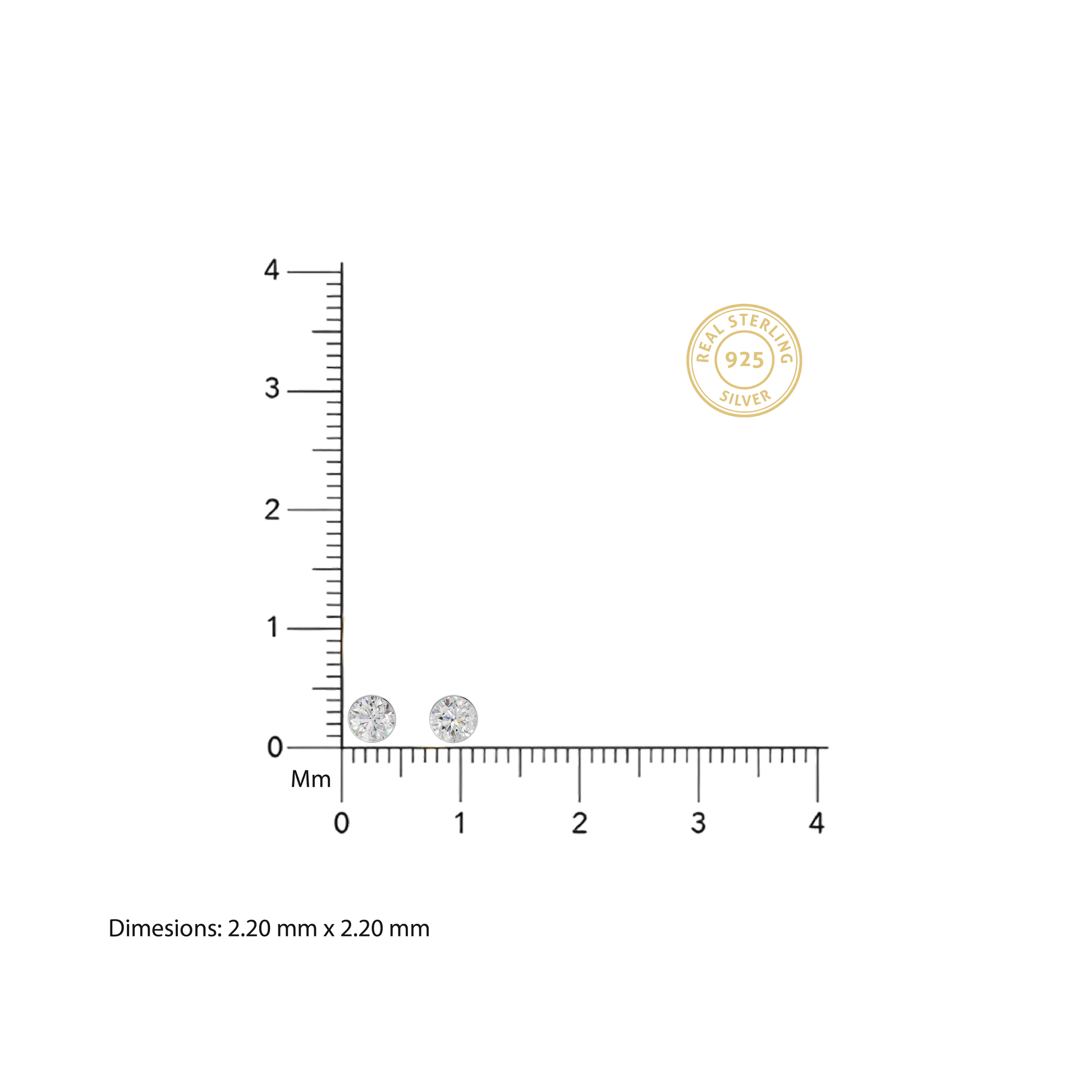 Tragus Stud Earrings - 92Five