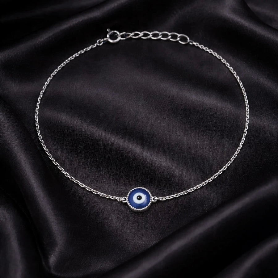 Evil Eye Nazariya Charm Adjustable Anklet