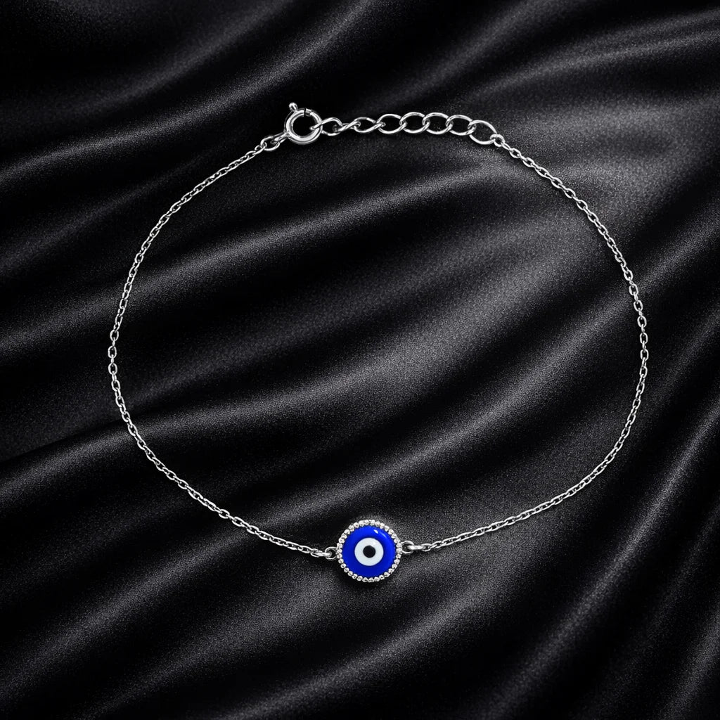 Evil Eye Nazariya Charm Adjustable Anklet Main image