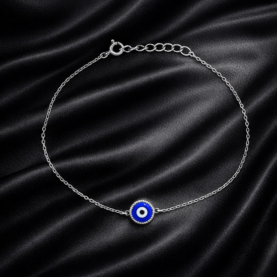 Evil Eye Nazariya Charm Adjustable Anklet