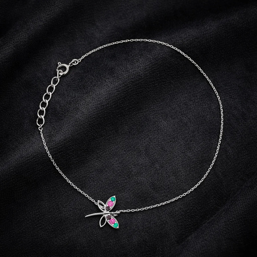 Butterfly Charm Anklet