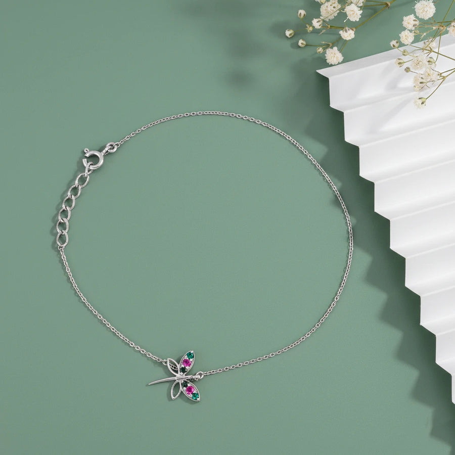 Butterfly Charm Anklet