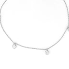 Elegant Hanging Diamond Anklet