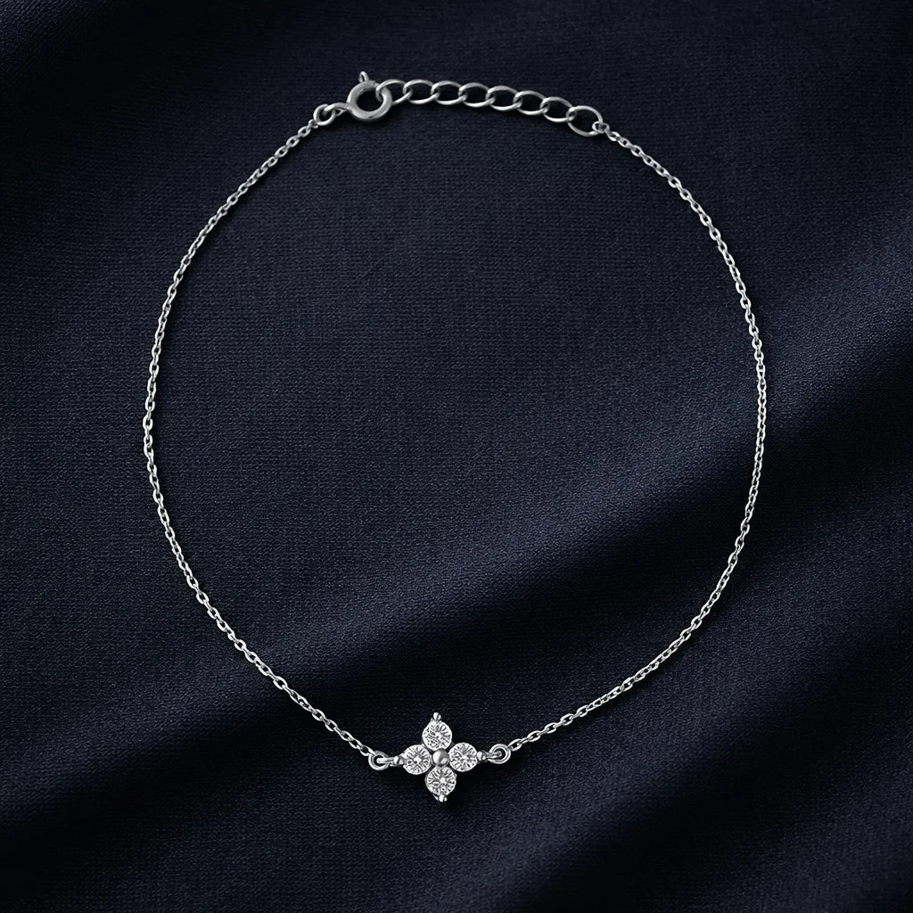Diamond Studded Anklet Main image