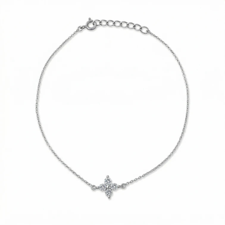Diamond Studded Anklet Main image