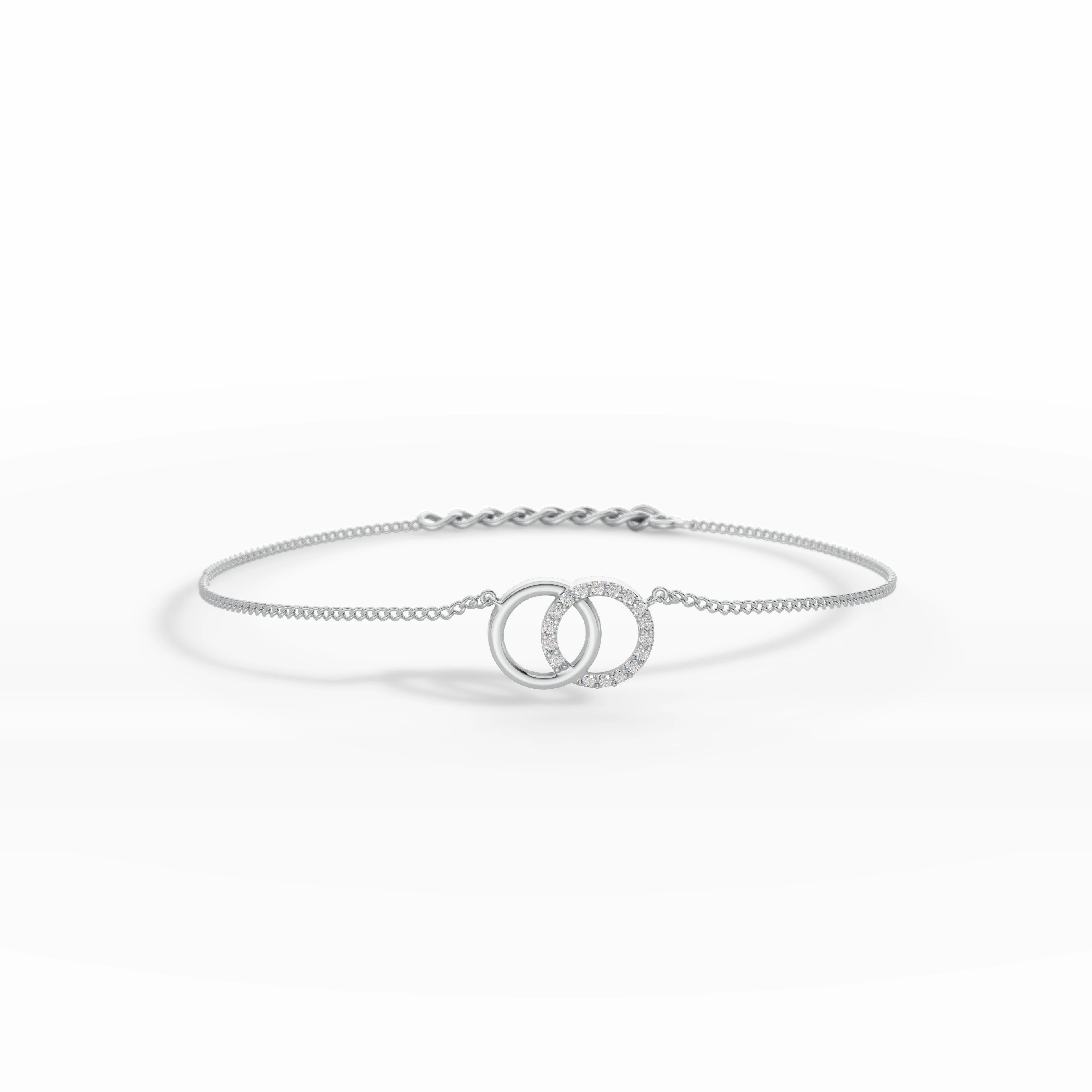 Interlinked Charm Bracelet