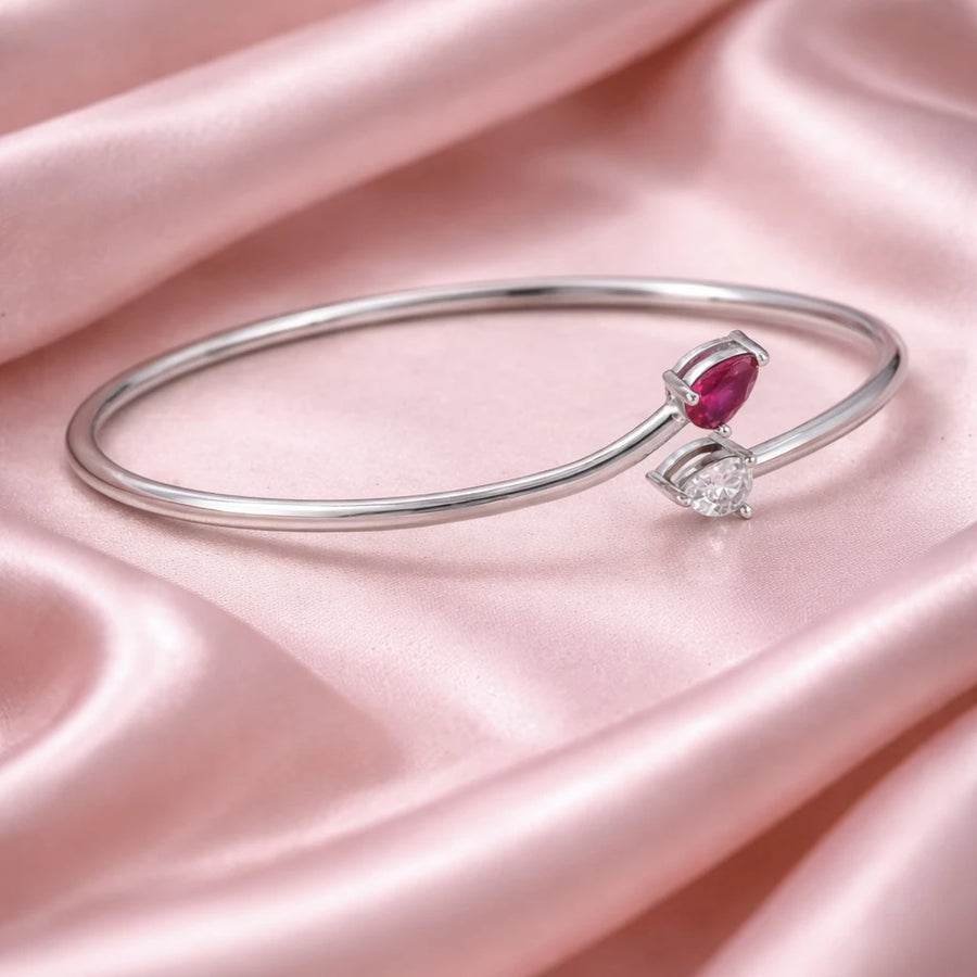 Aurora Drop Open Bracelet