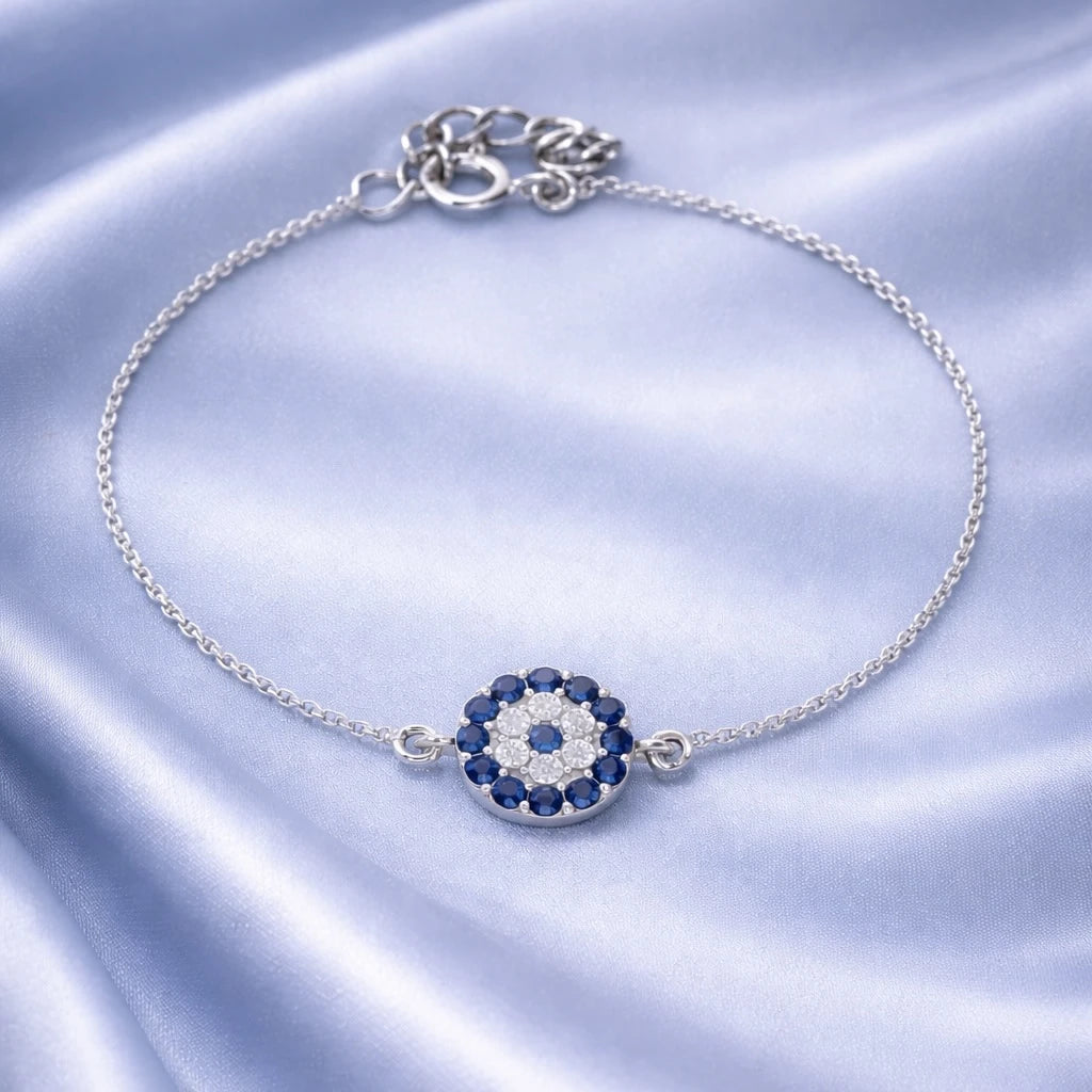 Circular Evil eye Bracelet