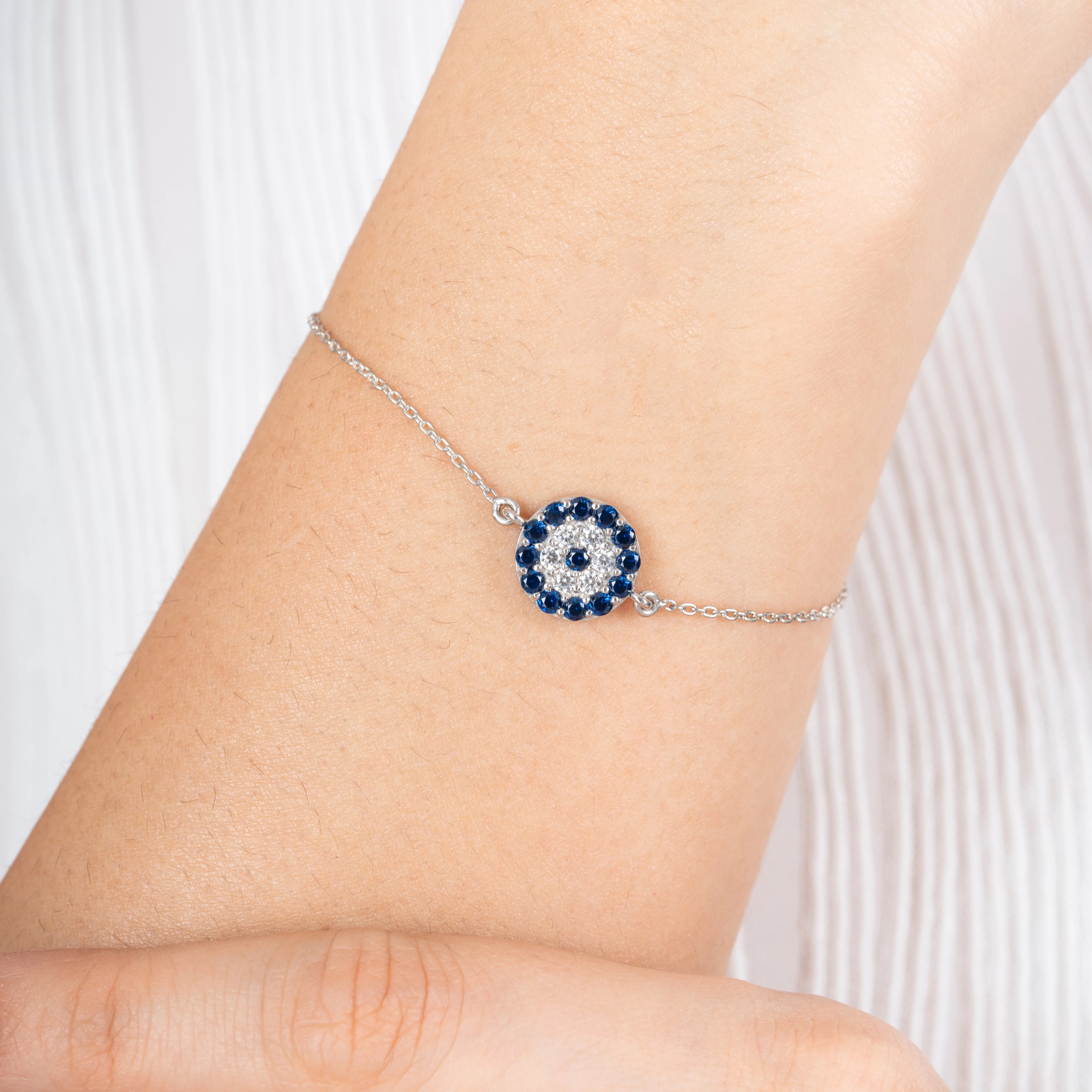 Circular Evil eye Bracelet